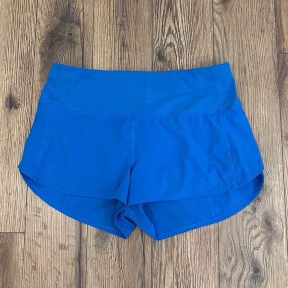 Lululemon Speed Up High Rise Shorts 2.5" In Poolside Size 10 - Picture 2 of 6